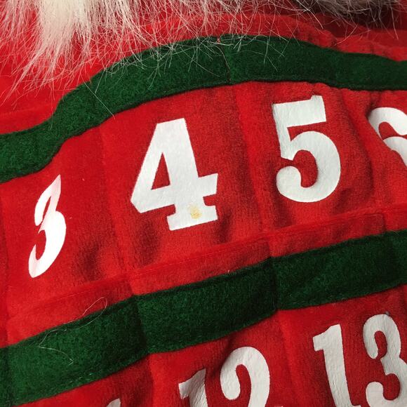 NEW Annalee 2004 Hanging 23” In Santa Advent Calendar With 4” In Elf Marker - Picture 6 of 9